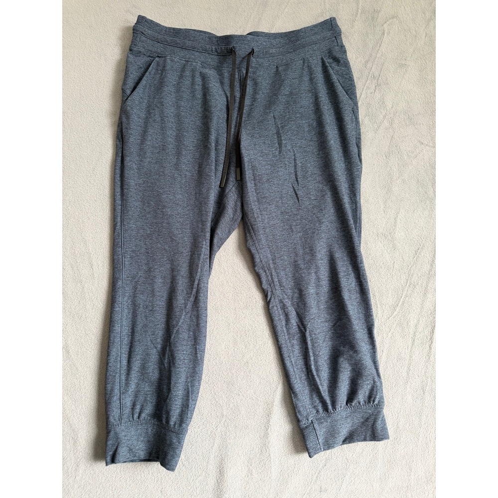Lululemon Ready to Rulu Jogger Crop Size 14 W6BJ1S Tidewater Teal / Black